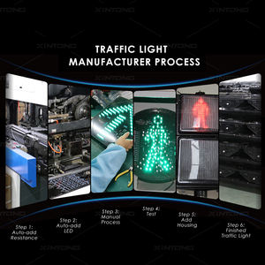 Feux de circulation à LED à 3 aspects, 300 mm, conformes aux normes internationales - Product Image 2