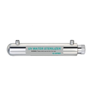 Stérilisateur d'eau UV SUV-G1L pour eau potable, système de purification d'eau GPH287T5L/4P 12W avec lampe germicide UV à ballast - Product Image 1