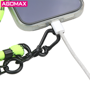 Nouvelle lanière de sangle de téléphone portable en nylon antivol multifonctionnelle de haute qualité avec patch détachable - Product Image 4