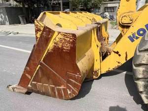 Minicargadora de ruedas delanteras KOMATSU usada, precio bajo a la venta, con motor y motor de componentes básicos, 2 unidades - Product Image 5