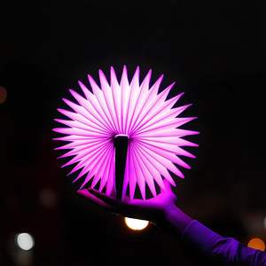 ไฟอ่านหนังสือพกพา LED รูปทรงหนังสือ ชาร์จผ่าน USB ได้ พับได้ แม่เหล็ก 3 มิติ ของขวัญตกแต่ง ขายส่ง - Product Image 3