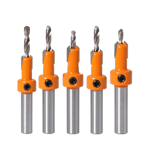 TCT Countersink Drill <strong>Bits</strong> with High Carbon Steel Straight Shank Chamfer Countersunk Screw 90 Degrees Hole Drilling Tools - Product Image 1
