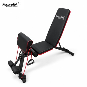 Maßgefertigte Klappbare Heimfitness-Ausrüstung Hantelbank Gewichtheben Trainingsbank 900LBS Verstellbare Sit-up-Bank zum Verkauf - Product Image 1