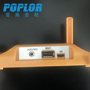 Poplor Solar Flood <b>Light</b> 5W LED Portable Outdoor Lighting With <b>Flash</b> Waterproof Surface Mounted Plastic Body - Product Image 5