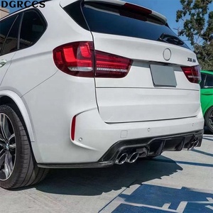 For X5M X6M F85 F86 2015-2018 3D Style Carbon Fiber Rear Lip Rear Diffuser Bumper Lip - Product Image 6