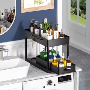 Organisateur <span class=keywords><strong>de</strong></span> panier sous <span class=keywords><strong>armoire</strong></span> coulissante Organisateur <span class=keywords><strong>de</strong></span> panier sous évier noir sous évier <span class=keywords><strong>Rangement</strong></span> <span class=keywords><strong>pour</strong></span> salle <span class=keywords><strong>de</strong></span> bain <span class=keywords><strong>Cuisine</strong></span> - Product Image 2