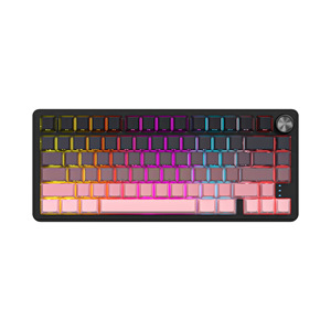Hochwertige Drei-Modus Anpassbare PBT-Tastenkappen RGB-Hintergrundbeleuchtung E-Sports Kabellose Mechanische Gaming-Tastatur Hot-Swap-fähige Tastatur - Product Image 5