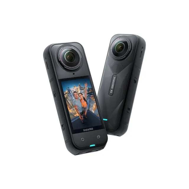 Insta360 X5 Get-Set Bundle - Waterproof 8K 360 Action Camera Leading Low Light Invisible Selfie Stick Effect Rugged