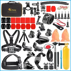 Prezzo di fabbrica Universale Macchina Fotografica di Azione di kit di Accessori Per XiaoYi Mi Accessori set per Go Pro Eroe 7 6 5 4 3/3 + 2 1