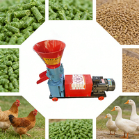 Machine à granulés de son de riz YYHB pour l'alimentation animale (porcs et volailles) – Moteur 220V, haute productivité, pour aliments riches en fibres