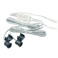 Interruptor Inductivo de Doble Puerta 12-24V para Luces de Armario, Control Táctil por Puerta, Control Centralizado, ABS y Cobre
