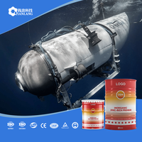Revêtement et peinture imperméables et résistants aux produits chimiques de haute qualité, apprêt inorganique riche en zinc à 30 % - 70 % pour réservoir de ballast