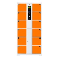Armoire de stockage électronique intelligente en métal pour la livraison de colis en libre-service dans les supermarchés, pour la vente