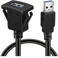 USB 3.0 Panel Car Dashboard Unterputz-Verlängerung kabel für Kraftfahrzeuge