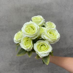 Artificial Rose Bouquet <b>Silk</b> <b>Flowers</b> Wedding Home Decor High Simulation Reusable YMG 01 - Product Image 4
