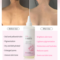 400Ml Body Aha Whitening Producten Porie Raffinage Minimaliseren Serum Fruitzuren Chemische Exfoliator Peeling Serum Voor Huidlichaam