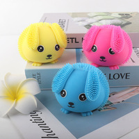 Jouets en forme de lapin lumineux à presser, jouets anti-stress extensibles, jouets sensoriels mignons qui s'illuminent pour enfants, cadeau, décoration pour événements et fêtes