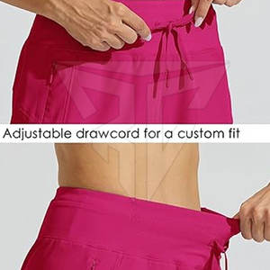กางเกงขาสั้นกีฬาเอวสูงของผู้หญิงปากีสถานลำลองดีไซน์ไร้รอยต่อผ้ายืดระบายอากาศได้ดีฤดูร้อนมีไซส์พิเศษ - Product Image 5