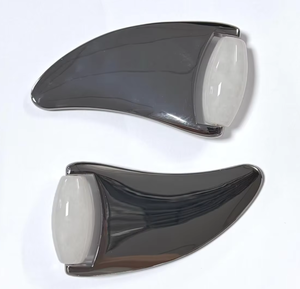 novelty beauty tools Luxury Metal Gua Sha with <b>Jade</b> <b>Roller</b> for Professional Facial Care - Product Image 1