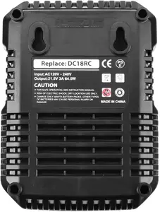 <span class=keywords><strong>Cargador</strong></span> de batería de litio de 18V <span class=keywords><strong>para</strong></span> adaptador de batería de 14,4 V 18V <span class=keywords><strong>para</strong></span> herramienta eléctrica de <span class=keywords><strong>Taladro</strong></span> <span class=keywords><strong>Inalámbrico</strong></span> DCB102 - Product Image 6