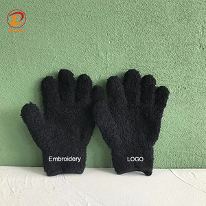 Gants démaquillants en microfibre ronds très doux réutilisables, très vendus, respectueux de la peau, lavables, mitaines de nettoyage des yeux avec LOGO - Product Image 3