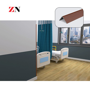 Protezione Angolare Decorativa in PVC e Alluminio, Protezione Plastica per Ospedali <span class=keywords><strong>ZN</strong></span> <span class=keywords><strong>ZN</strong></span>-30W, Garanzia 1 Anno - Product Image 5