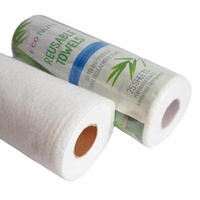 FSC-zertifizierte umwelt freundliche maschinen wasch bare fussel freie super absorbierende wieder verwendbare Bambus-Küchen papier handtücher