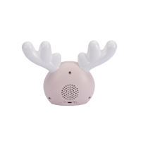 LED Wecker mit Geweih & Nachtlicht Smart Sensor Weck schlaf Trainer Kinderzimmer Wohnzimmer Küche Dekor