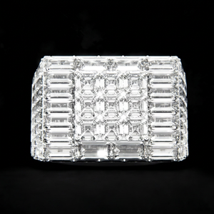Best Selling Moissanite <b>Diamond</b> <b>Ring</b> D Color VVS Engagement <b>Ring</b> For Women Bridal Gift Available At Wholesale Price - Product Image 1