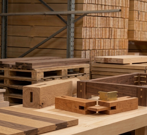 แผ่นไม้สนพรีเมียมแบบประกบฟิงเกอร์จอยท์ เคลือบผิวเรียบ อบแห้งด้วยเตาอบ ไม้เนื้อแข็ง สำหรับเฟอร์นิเจอร์และการก่อสร้าง - Product Image 2