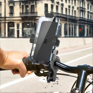 Support de téléphone intelligent pour moto/vélo 360°, ABS, étanche, flexible, réglable, pour vélo - Product Image 2
