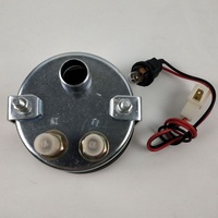 Pengukur Tekanan Udara Mekanis Jarum Ganda EQ140 77mm Baru dengan Ulir 1/8 NPT/M10/M12 Garansi 12 Bulan