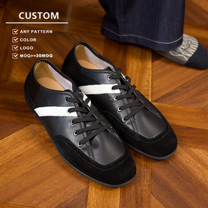 Chaussures de conduite décontractées pour hommes – Confortables, antidérapantes, légères, respirantes, modernes, élégantes, rétro, polyvalentes, en cuir de vachette de qualité supérieure - Product Image 4