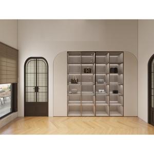 <span class=keywords><strong>Homedee</strong></span> Conception personnalisée Motif en bois naturel Bois massif Contreplaqué Cuisine Maison Armoire de rangement - Product Image 3
