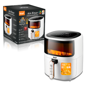 Freidora de Aire Multifuncional Raf de 6L, Horno Digital sin Aceite con Ventana Visible, Freidora de Aire Inteligente sin Aceite A - Product Image 5
