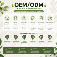 Capsules d'extrait de Moringa végétaliennes en marque blanche ODM/OEM, 60 capsules/flacon, 2 capsules par jour, complément alimentaire naturel pour une alimentation quotidienne