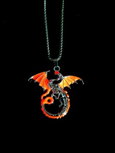 Collana del Drago di Game of Thrones GTT03, Ciondolo per Feste Rave e Uso Quotidiano, Regalo Unisex per Compleanno - Product Image 5