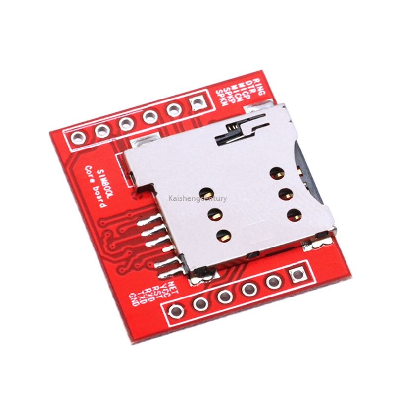 Sim Interfa Pcb SIM800L GPRS GSM Module Core Quad-band TTL Serial Port IPX Interface ...