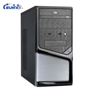En vrac atx pc avec ventilo d'alim plexiglas horizontal refroidi cpu armoire Boîtier D'ordinateur châssis pc - Product Image 2