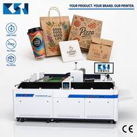 Impresora Digital Automática de Bolsas de Papel CSJ-297FY, Máquina de Impresión de Cajas de Pizza y Cartón Corrugado, Impresora de Una Sola Pasada, Gran Venta