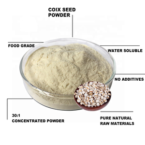 Hete Verkopende Coix Zaadpoeder Bulk 100% Puur Natuurlijk 30:1 <span class=keywords><strong>Coicis</strong></span> Coix Zaad <span class=keywords><strong>Extract</strong></span> Poeder - Product Image 2