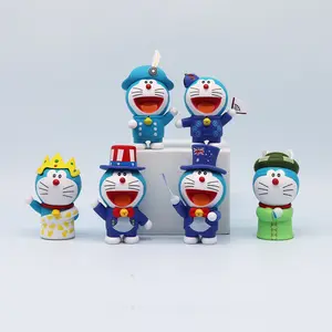 哆啦a梦PVC动漫模型娃娃日本卡通人物模型收藏定制热销玩具动作人物玩具