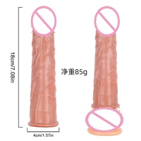 Manchon réaliste pour extension de pénis, manchon de pénis, extenseur de pénis portable, amplificateur d'érection, agrandisseur de pénis pour hommes