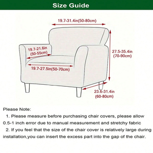 Copridivano Elastico Piccolo con <span class=keywords><strong>Bracciolo</strong></span> Singolo, Adatto per Soggiorno, Antiscivolo, in Pile di Mais, per Animali Domestici, Copricuscino Protettivo per <span class=keywords><strong>Divano</strong></span> - Product Image 3