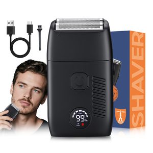 Afeitadora Portátil Recargable por USB para Hombres, Uso en Casa u Hotel, Afeitadora Facial Doméstica - Product Image 1