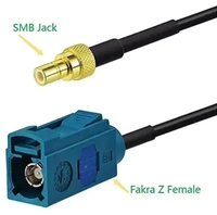 Câble Wavelink Fakra, Fakra K Curry mâle vers Fakra K Curry femelle, câble d'antenne 5m pour voiture, autoradio XM, antenne de radio automobile