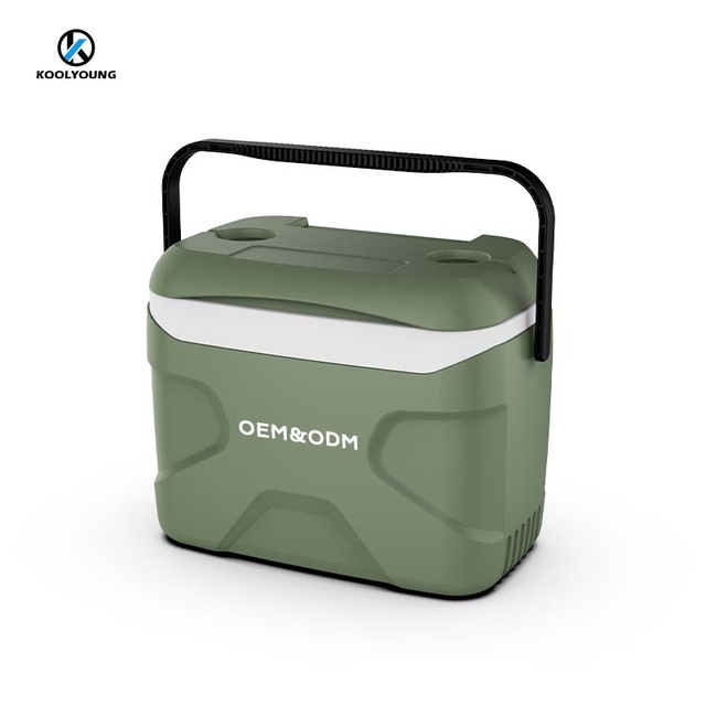 Portable Cooler Box for Camping and Beach - Lightweight Ice Chest with Wheels - Perfect for Picnic, Fishing, and Outdoor Parties