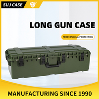 Valise à roulettes pour armes longues 1083930, étanche, antichoc, en plastique rigide, avec mousse personnalisée pour le rangement d'équipements longs