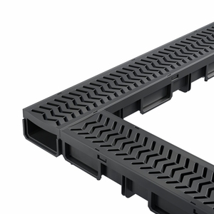 รางระบายน้ำพลาสติกสำเร็จรูปทรงตัวยูพร้อมฝาปิดแบบเปลี่ยนได้ - Product Image 6