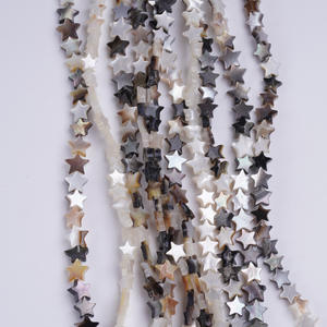 Cuentas de Concha Negra y Blanca de 6mm, Exclusivas para Comercio Transfronterizo, Cuentas de Corazón de Durazno para Hacer Pulseras y Colgantes, Cuentas Sueltas Semiterminadas - Product Image 4